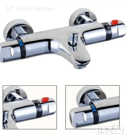 Термостатичен душов вентил – Лукс, комфорт и безопасност от, снимка 3 - Смесители - 51088359