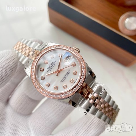 Дамски часовник Rolex Lady-Datejust 31MM с автоматичен механизъм, снимка 2 - Дамски - 43194649