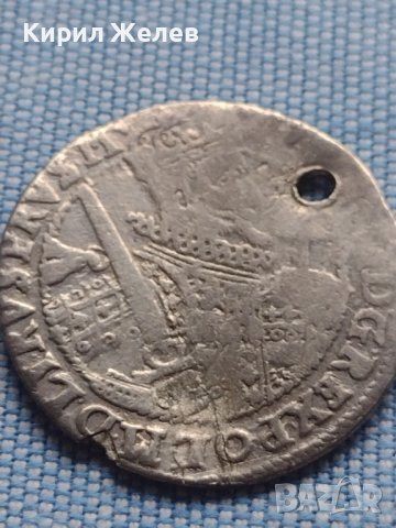 Сребърна монета Орт Сигизмунд трети ПОЛША за КОЛЕКЦИОНЕРИ 13679, снимка 4 - Нумизматика и бонистика - 42967800