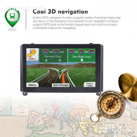 PEUGEOT 407 - 2004-2010 - 8'' Андроид НАВИГАЦИЯ, 8043, снимка 11 - Аксесоари и консумативи - 29015049