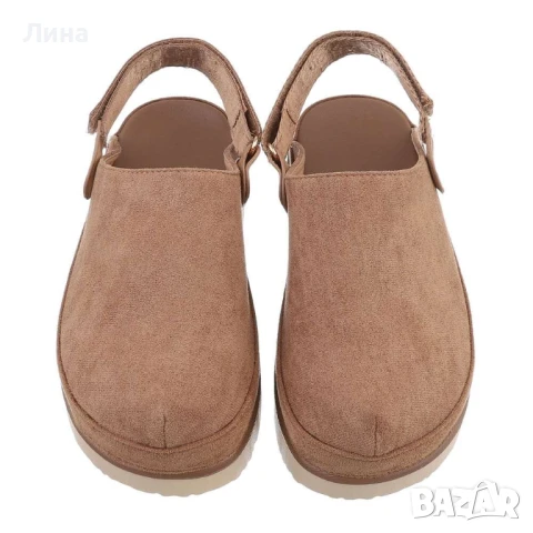 Дамски велурени пантофи - номер 36, снимка 4 - Дамски ежедневни обувки - 51126779