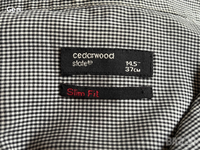 Мъжка риза Cedarwood, S размер, снимка 2 - Ризи - 52592343