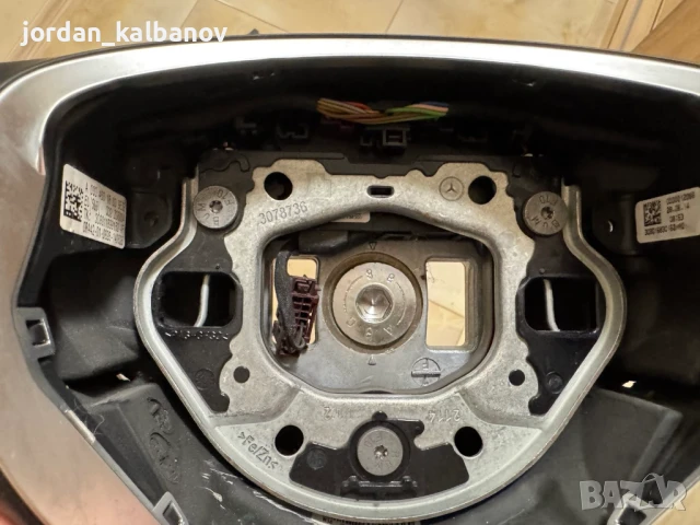 Комплект оригинален волан+айрбег F1 Mercedes C-CLASS (W205) Мерцедес само за 600лв. , снимка 7 - Части - 51069819