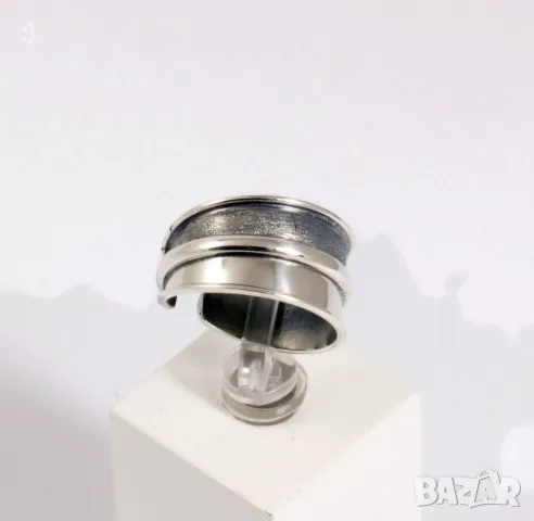 Авторски сребърен пръстен, снимка 3 - Пръстени - 48826923