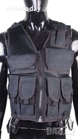 №3372 Тактическа жилетка с много джобове, снимка 1