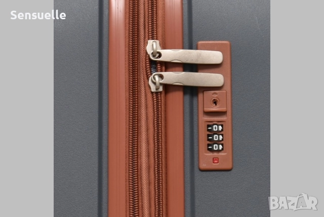 Комплект от 3 куфара - Полипропилен, снимка 5 - Куфари - 52586007