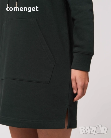 ХИТ 2025! Дамски дизайнерски суичър JUST DO IT, тип рокля! Различни цветове., снимка 4 - Суичъри - 51640559