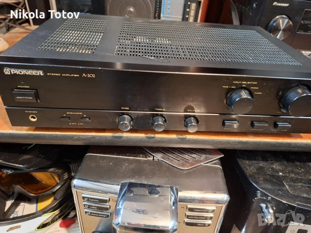 Продава се усилвател Pioneer A-202. , снимка 3 - Ресийвъри, усилватели, смесителни пултове - 53298959