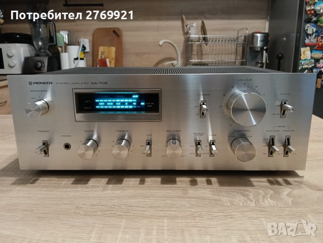 Усилвател Pioneer SA 708, снимка 9 - Ресийвъри, усилватели, смесителни пултове - 53477534