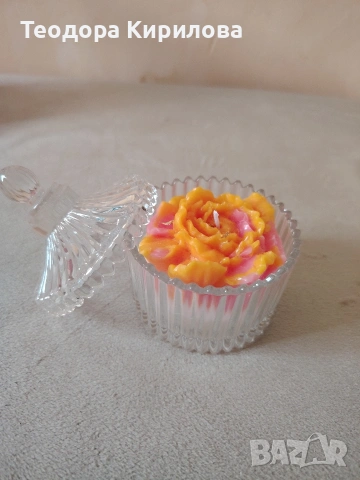 соеви свещи с аромат , снимка 3 - Декорация за дома - 53138992