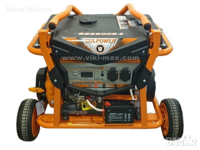 Генератори За Ток ГАЗ-БЕНЗИН И Стабилизатор На Ток (950W-12КW / 3КW-60КW) BULPOWER, снимка 10 - Генератори - 39457858