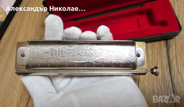 Винтидж хармоника Hohner , снимка 3 - Духови инструменти - 52036895