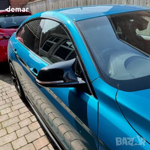 JSQAUTOR Капаци за странични огледала за автомобил, подходящи за BMW серии 1/2/3/4, снимка 8 - Аксесоари и консумативи - 49843531