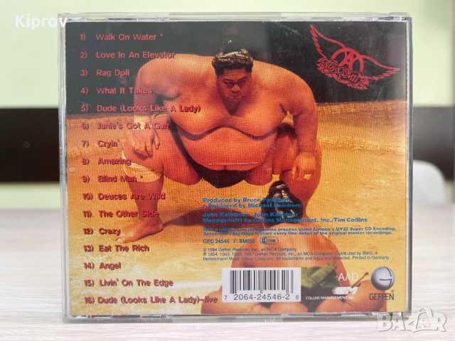 💿 Aerosmith – Big Ones (оригинален CD), снимка 4 - CD дискове - 52824720