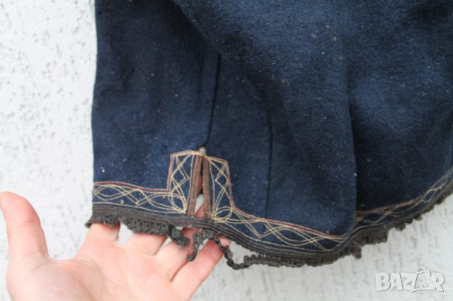 Елече от носия -вълна с гертани, снимка 11 - Антикварни и старинни предмети - 39303961