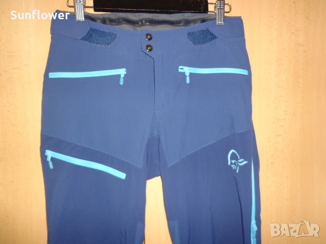 Дамски панталон Norrona Fjora Flex1 Pants Indigo Night за туризъм/къмпинг, размер S , снимка 3 - Спортни екипи - 51870557