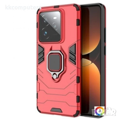 Realme GT 7 Pro 5G Удароустойчив Finger Ring Калъф и Протектор, снимка 4 - Калъфи, кейсове - 50847062