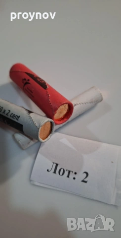 Инвестиция в Бъдещето  Три ролки 1, 2 и 5 цента – Нидерландия UNC, снимка 2 - Нумизматика и бонистика - 53132562