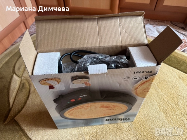 🔹 Чисто нов Tristar Crepemaker Ø30 см BP-2961 – професионални палачинки у дома 🔹, снимка 3 - Скари - 52909306