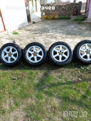 Зимни гуми с лети джанти за Субару, снимка 4 - Гуми и джанти - 38762444