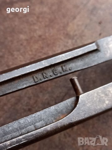 Стари немски клещи гарги D.R.G.M., снимка 3 - Клещи - 39305412