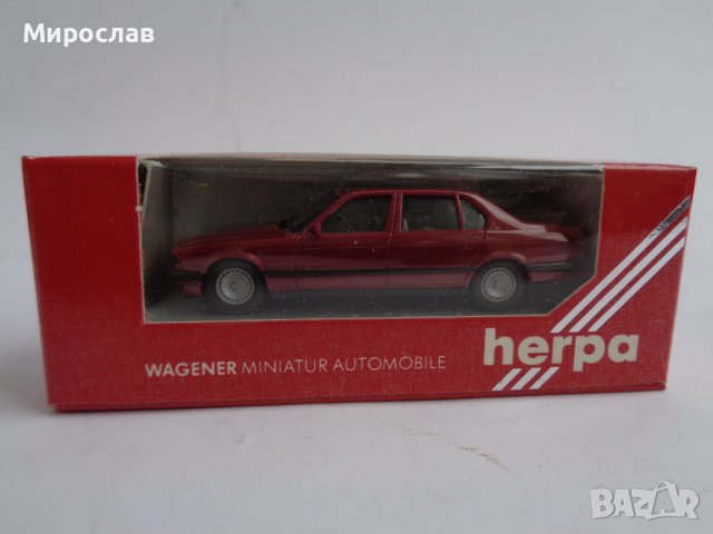 HERPA H0 1/87 BMW 750 МОДЕЛ КОЛИЧКА ИГРАЧКА , снимка 1