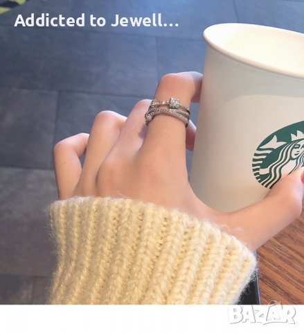 Тотална разпродажба - 50% Сребърен пръстен, снимка 4 - Пръстени - 39685215