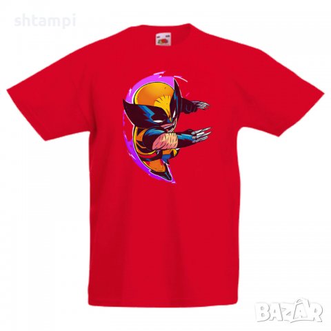 Детска тениска Marvel Wolverine Игра,Изненада,Подарък,Геймър,