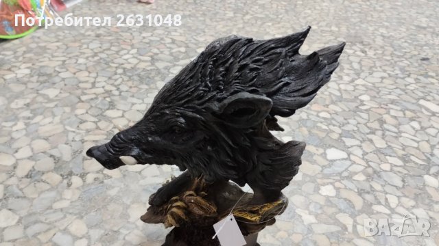 ДЕКОРАТИВНА ФИГУРА - ГЛИГАН 34СМ, снимка 14 - Други стоки за дома - 44044609