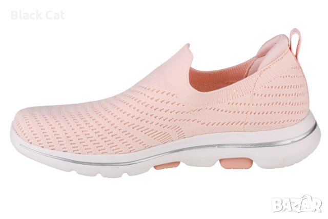 Дамски ежедневни обувки / еспадрили / мокасини Skechers – Go Walk 5, 124250/LTPK, Light Pink, кецове, снимка 5 - Дамски ежедневни обувки - 40653277