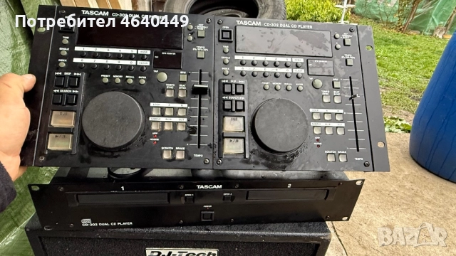 Tascam CD 302 dual cd player 