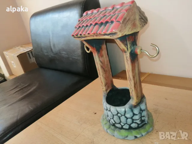 Продавам уникална декоративна фигурка геран, снимка 4 - Декорация за дома - 47439379