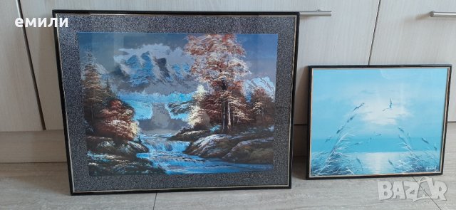 Два гоблена и две картина