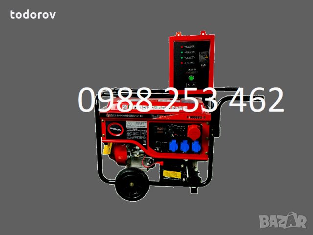 9.5 KW Бензинови Трифазни + монофазни генератори за ток, снимка 2 - Други машини и части - 28526233