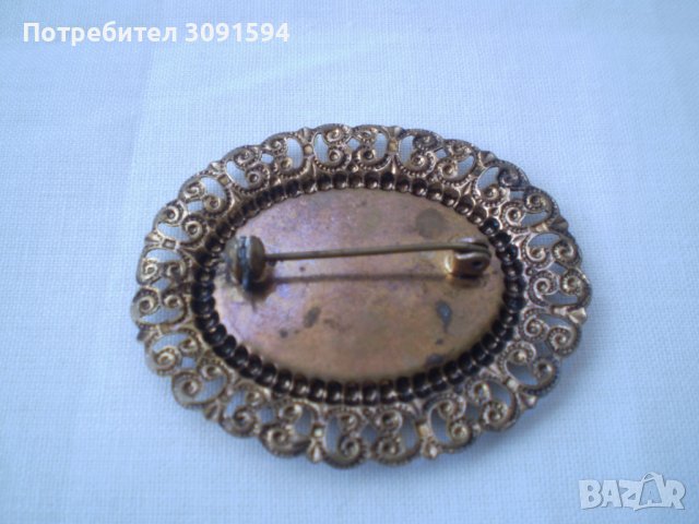 Старинна  аристократична брошка, снимка 2 - Антикварни и старинни предмети - 37147670
