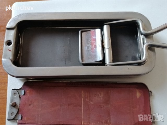 РЕТРО комплект точило за ножчета за бръснене Rolls Razor Set , снимка 11 - Антикварни и старинни предмети - 43549523