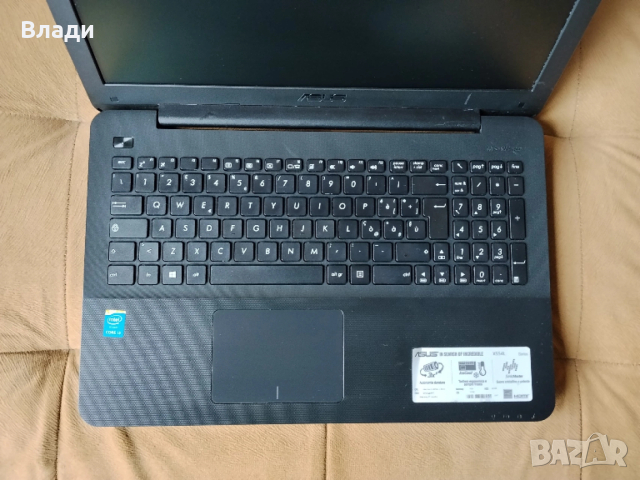 Asus X554 Intel i3 4030U/1TB/8GB/3 часа батерия , снимка 2 - Лаптопи за дома - 53393556