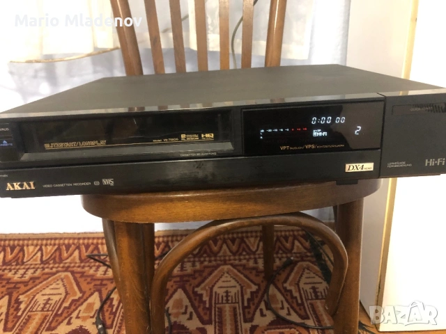 Видео рекордер AKAI VS-75EOG HI-FI, снимка 7 - Плейъри, домашно кино, прожектори - 53276064