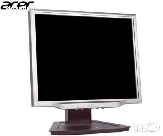 ОРИГИНАЛЕН ACER AL1723 LCD МОНИТОР AL1723 17-инчов TFT черен/сребрист, снимка 1 - Монитори - 40201979