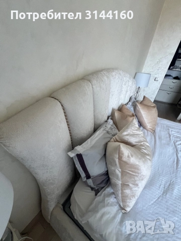 Комплект спалня легло с матрак и 2 нощни шкафчета от Мартинели, снимка 2 - Спални и легла - 52468289