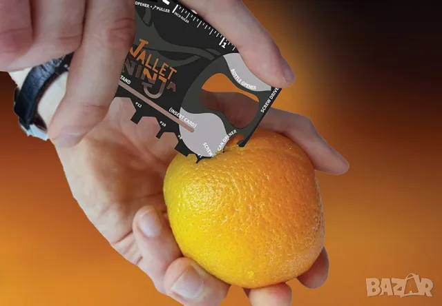 Wallet ninja 18 в 1 мултифункционален инструмент за портфейл , снимка 2 - Други стоки за дома - 50381894