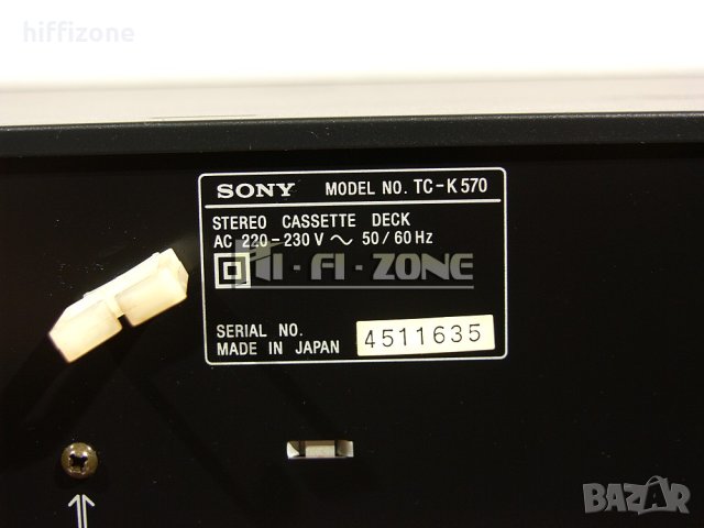 ДЕК  Sony tc-k570 /3 , снимка 8 - Ресийвъри, усилватели, смесителни пултове - 43324177