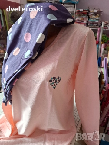 Дамска пижама с дълъг ръкав 2ХЛ, снимка 8 - Пижами - 52872065