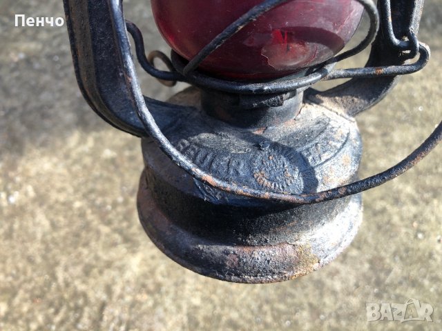 стар газен фенер - мини "FEUERHAND SUPER BABY"175 - W. GERMANY, снимка 5 - Антикварни и старинни предмети - 43350019