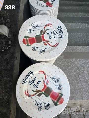 коледни чинии 