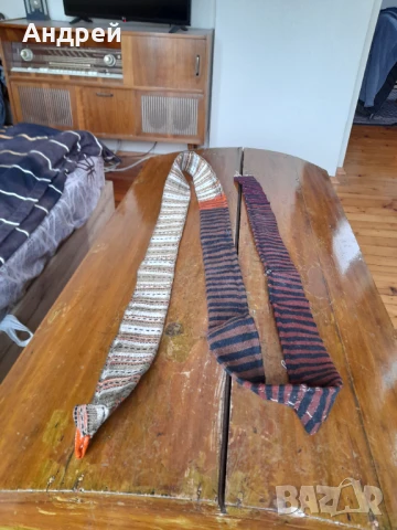 Стар сърмен колан за носия,Сая #6, снимка 2 - Антикварни и старинни предмети - 50462205