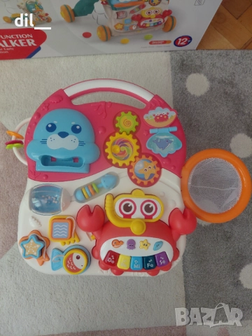 Трансформираща се проходилка за бутане 4в1 Huanger С музика, снимка 4 - Проходилки - 52037195