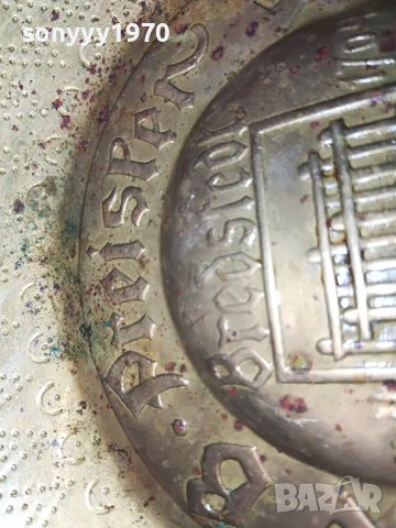 ПУРАДЖИЙСКИ ПЕПЕЛНИК 22СМ ГОЛЯМ ОТ ГЕРМАНИЯ 2002231634, снимка 13 - Антикварни и старинни предмети - 39742162