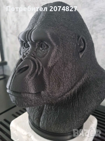 Фигурка Gorilla Bust / Горила бюст статуетка, снимка 2 - Статуетки - 53508699
