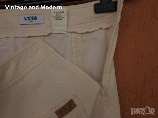 Джинсова пола MOSCHINO, 38 номер (M), оригинал, снимка 11 - Поли - 38583431